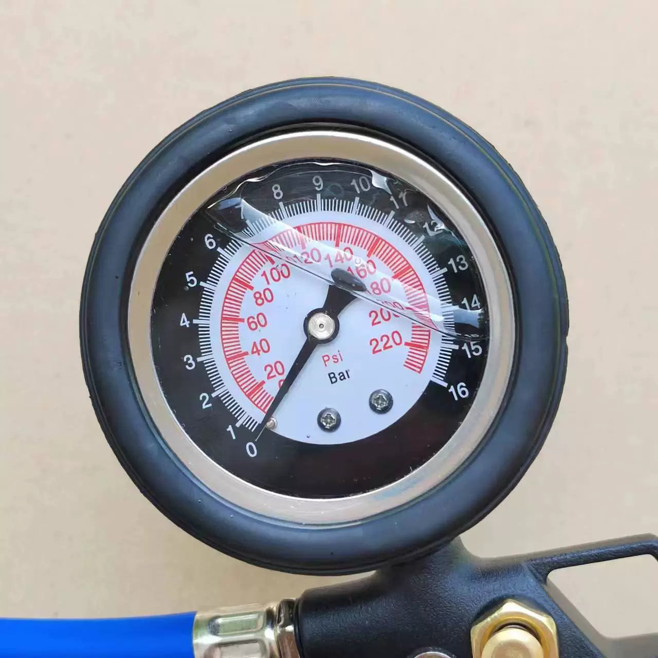 New Arrival High Precision Tire Pressure Gauge Barometer Digital Display Pressure Measuring Car Tire Pressure Oil Immersion Tire Pressure Gauge Air Filling