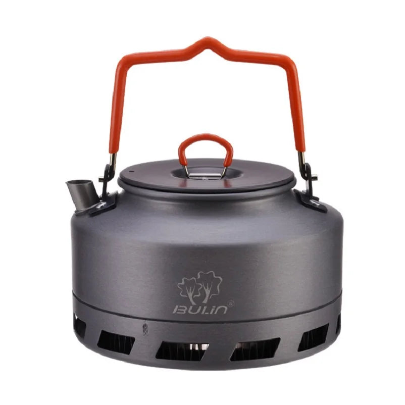 Portable Quick Heating Exchanger Camping Kettle Bulin BL200 1.1L 1.6L Camping Energy Saving Kettle Tea Coffee Pot