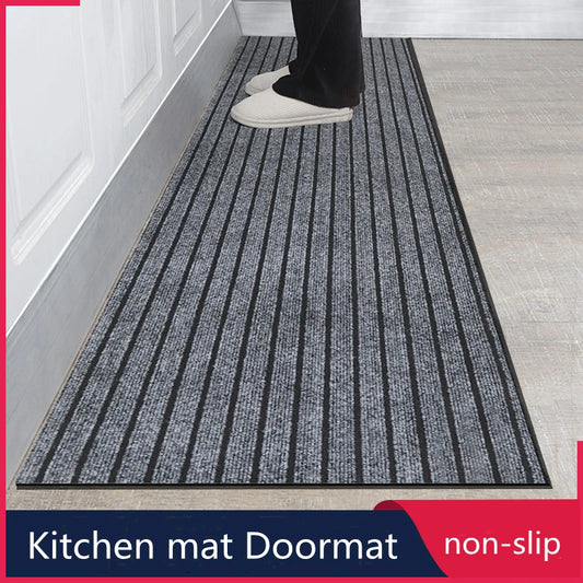 Anti Slip Kitchen Mat Floor Carpet DIY Absorb Oil Kitchen Rugs Doormat Long Hallway Runner Rug Bath Mat Entrance Easy To Clean