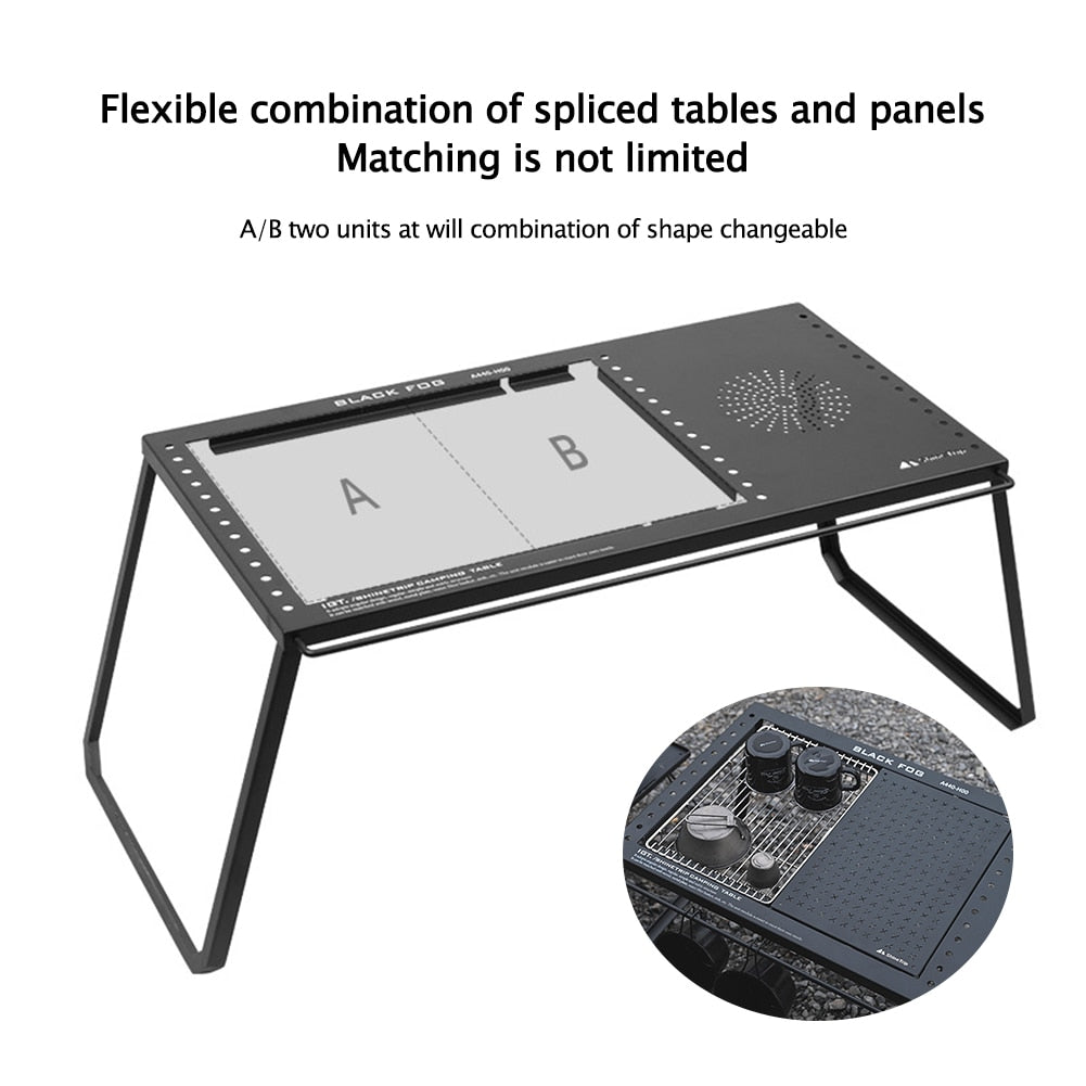 Outdoor IGT Tables Unit Accessories Camping Equipment for IGT Mobile Kitchen Stainless Steel Table Board Outdoor Camping Table