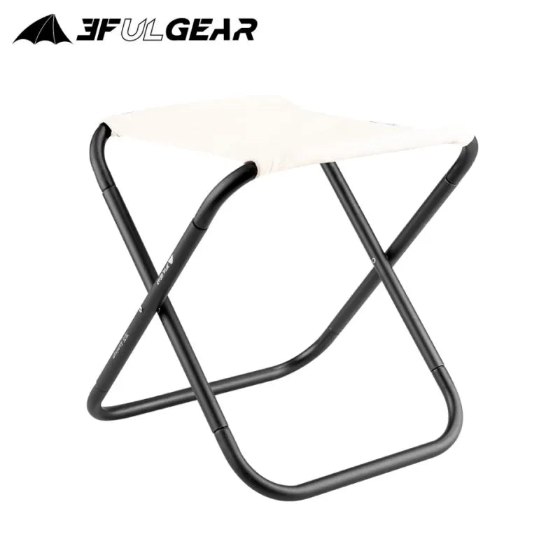 3F UL Gear Outdoor Camping Ultralight Folding Chair Portable Picnic Fishing Sketching Stool Aluminum Alloy Bracket Chair