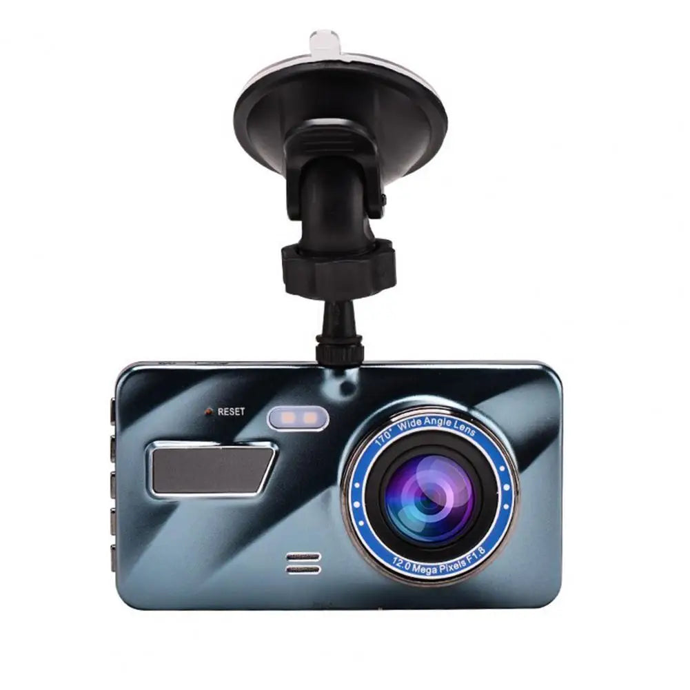 Car Camera 1 Set Useful Large Screen Simple Installation  Car Dash Cam Front Rear Video Recorder Set Car Supplies