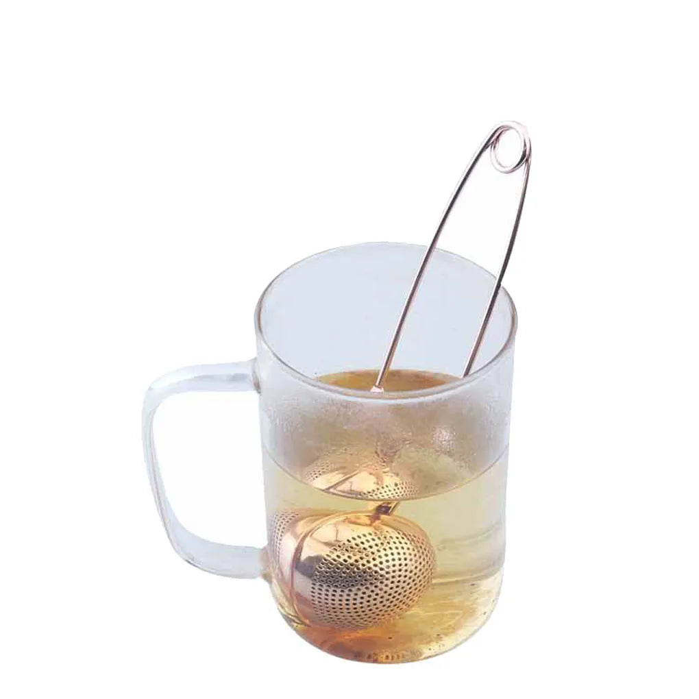 New Tea Strainer Stainless Steel Tea Infuser Mesh Tea Ball Infuser Filter Reusable Loose Leaf Strainer Herb Tea Accessories