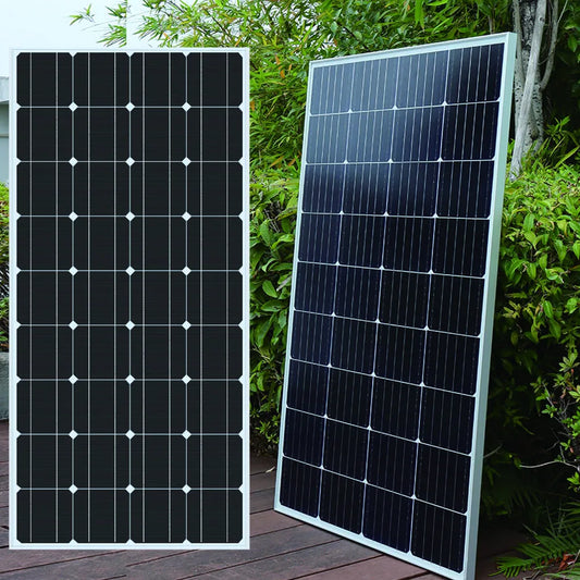 200W Glass Solar Panel and 120W Rigid Photovoltaic Solar Panel System for Balcony Home charging battery Outdoor power supply
