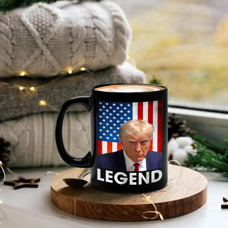 Trump Mugshot Mug Photo Mug With Trump Mugshot 11 Oz Funny Drinking Cup Trump Coffee Cup Trump Mug Shot Mug Home Decoration Gift