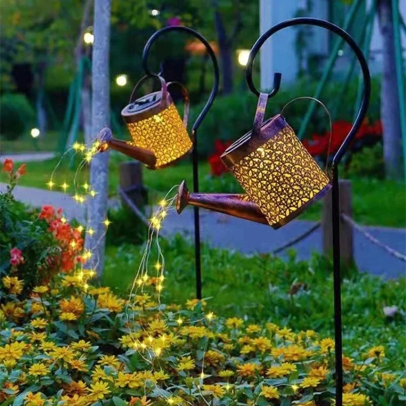Solar Powered LED Lawn Light Peacock Waterproof Fairy Garden Decor Lamp For Pavilion Yard Landscape Garden Lawn Lights