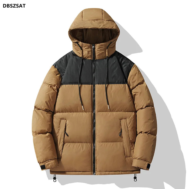 XKK Winter work clothes cotton-padded jacket men's windproof and cold-proof outdoor padded jacket tooling padded jacket