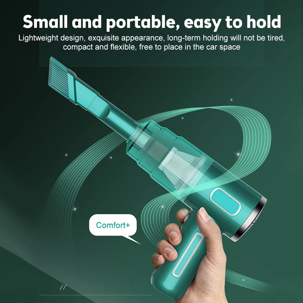 29000Pa Wireless Car Vacuum Cleaner Strong Suction Dust Catcher Cordless Handheld Wet Dry Vacuum Cleaner Air Duster For Car