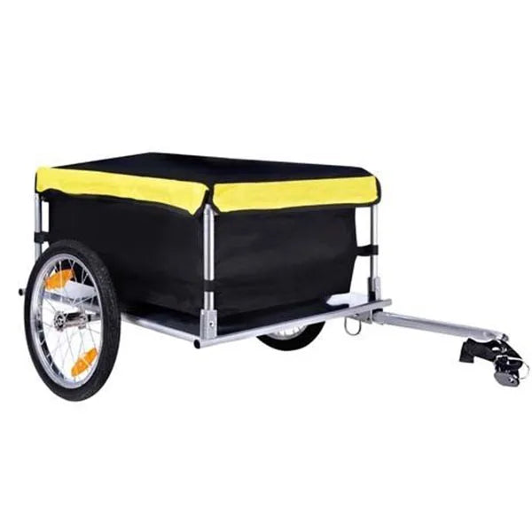 Foldable Trailer Bicycle Cycle Bike Cargo Trailer for Bike Bicycle Cargo Camping Tent Luggage Carry Transport