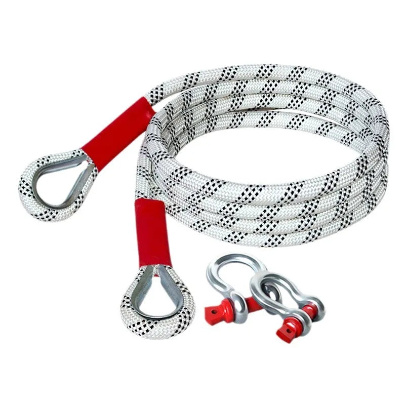 Car Towing Rope Off-road Vehicle Can Tow 20 Tons of Rescue Rope Upgraded Version Which Is Very Reliable and Wear-resistant