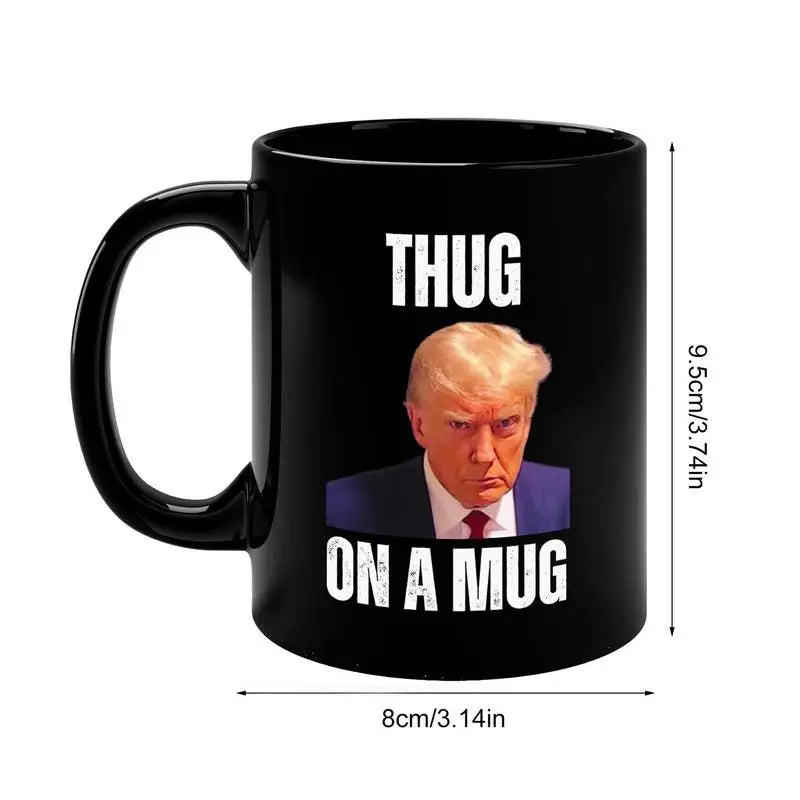 Trump Mugshot Mug Photo Mug With Trump Mugshot 11 Oz Funny Drinking Cup Trump Coffee Cup Trump Mug Shot Mug Home Decoration Gift