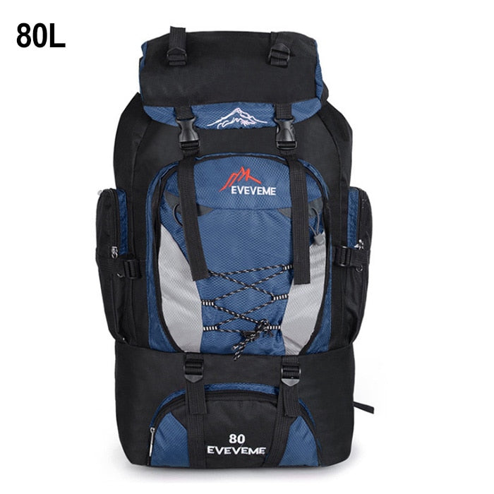 90L 80L Travel Bag Camping Backpack Hiking Army Climbing Bags Mountaineering Large Capacity Sport Bag Outdoor Military XA857WA - lebenoutdoors