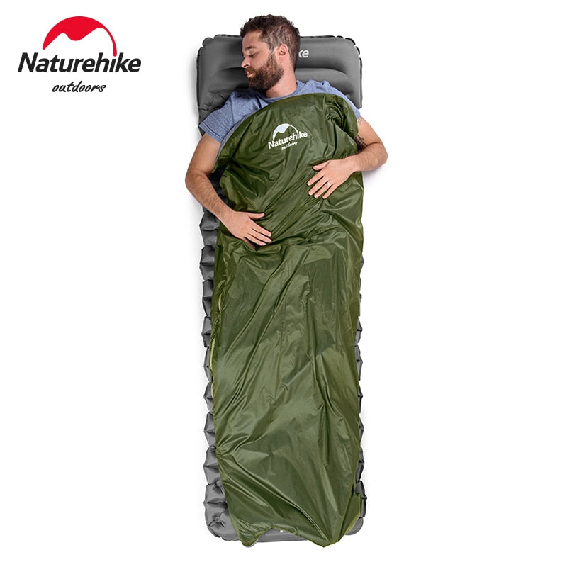 Naturehike Camping Sleeping Bag LW180 Envelope Portable Outdoor Hiking Ultralight Waterproof Backpacking Cotton Sleeping Bag - lebenoutdoors