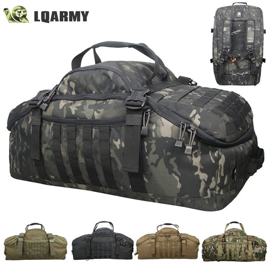 40L 60L 80L Men Army Sport Gym Bag Military Tactical Waterproof Backpack Molle Camping Backpacks Sports Travel Bags - lebenoutdoors