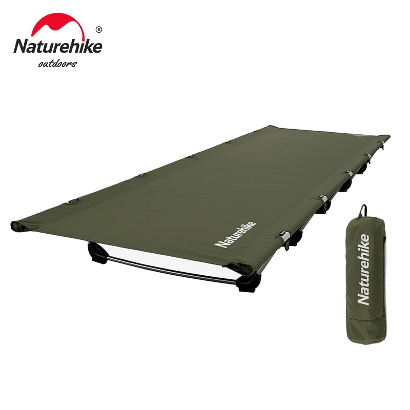 Naturehike Camping Cot Portable Folding Bed Ultralight Camping Bed Tent Bed Outdoor Camp Cot Tourist Bed Single Bed Camp Bed Cot - lebenoutdoors